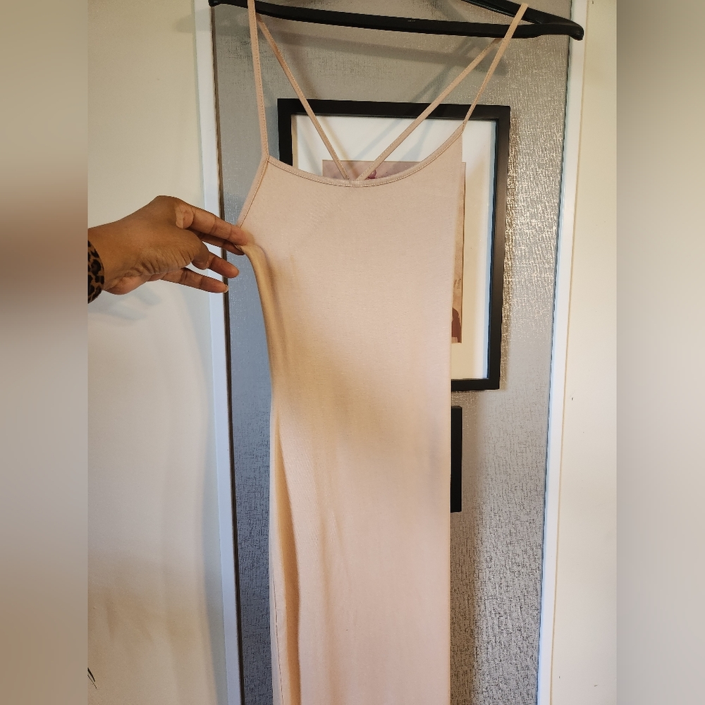 🤑2/$10 NWOT SHEIN SXY Criss-cross Backless Bodycon Dress - Picture 3 of 7
